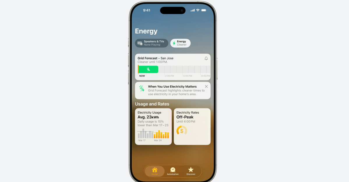 Apple Home is expanding its energy management features 
